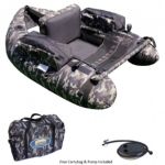 Lineaeffe Camo Float Tube with Pump and Carry Bag