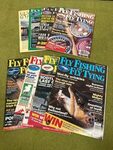 Magazines Preloved - Fly Fishing and Fly Tying 1990, 1995, 1997, 1998, 1999 - 8 Issues - Used
