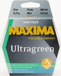 Maxima Ultra Green Mini Pack Monofilament 100m Spools