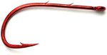 Mustad 92668NP-NR Red Baitholder Hooks