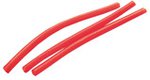 Mustad PVC Fluo red tube 1mm