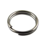 Mustad Stainless Steel Split Ring Nickel