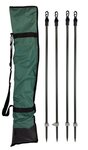 On Point 4 Deluxe Hide Poles & Carry Bag Kit