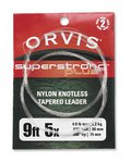 Orvis SS Plus Knotless Leaders 9ft Olive 2pk