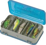 Plano Minimag Metal Gray/Blue Double Sided Tackle Box