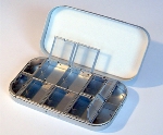 Richard Wheatley 10 Compartment and Foam Lid Fly Box