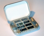 Richard Wheatley 12 Compartment and Foam Lid Fly Box