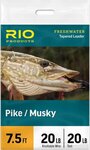 Rio Pike/Musky Stealth Fluoro Leader 6ft 30lb Class