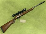 Preloved Ruger 10/22 Beech Stainless Sporter .22LR Semi Auto Rifle with Scope and Silencer - Used
