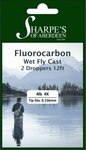Sharpes Fluorocarbon Wet Fly Cast with 2 Droppers