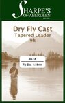 Sharpes Monofilament Dry Fly Tapered Leader