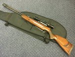 Preloved SMK Model 20M .22 Air Rifle with Scope and Bag - Used