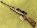 Preloved SMK Model 19 .22 Air Rifle with Scope and Bag - Excellent
