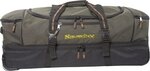 Snowbee XS Travel Bag - Wheeled with Pull Out Handle - Green/Black