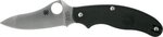 Spyderco UK Penknife LWT EDC Drop Point Black FRN 3in Non Locking