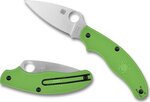 Spyderco UK Penknife Salt Green FRN 2.98in Locking Knife