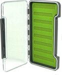 Stillwater Clearview Slim EVO Slotted Green Silicone Fly Box