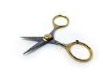 Stillwater Gold Loop 4 inch Adjustable Tension Scissors