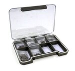 Stillwater Magnetic Fly Box With 150pc Assorted Barbless Dry Fly Hooks