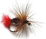 Olive Hopper Dry Fly Size 12 - 1 Dozen