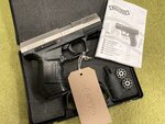 Preloved Walther CP99 Bicolor .177 Co2 Pellet Pistol with Hard Case - Excellent
