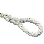 Waveline Anchor Warp 3 strand Polyester White Rope