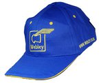 Webley Blue Webley Cap with Embroidered Logo (One Size)