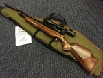 Preloved Webley Raider 2 Shot .22 Air Rifle with Scope Silencer and Bag - As New