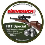 Weihrauch Field Target Special 8.64gr .177 4.51mm 500pc Air Rifle Pellets