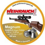 Weihrauch Magnum 10.65gr .177 4.51mm 500pc Air Rifle Pellets