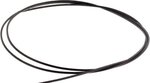 Westin Coated Stainless Steel 49-Strand Wire 5m Black