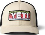 Yeti Rainbow Trout Logo Badge Trucker Hat