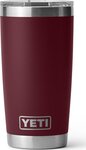 Yeti Rambler 20oz Tumbler Wild Vine Red